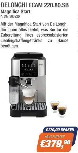 e-tec Delonghi ecam 220.80.sb magnifica start Angebot