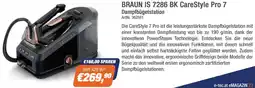 e-tec Braun is 7286 bk carestyle pro 7 dampfbügelstation Angebot