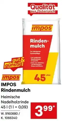 Lagerhaus Impos Rindenmulch Angebot