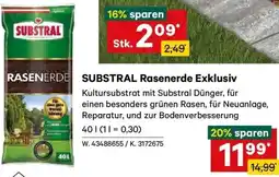 Lagerhaus Substral Rasenerde Exklusiv Angebot