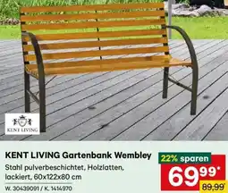Lagerhaus KENT LIVING Gartenbank Wembley Angebot