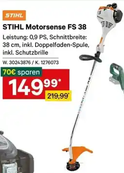 Lagerhaus STIHL Motorsense FS 38 Angebot