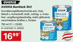 Lagerhaus AVANIA Buntlack 3in1 Angebot