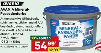AVANIA Mineral- Fassadenfarbe