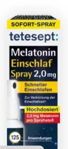 Bipa Tetesept Melatonin Einschlaf-Spray Angebot