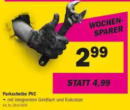 Forstinger Parkscheibe PVC Angebot