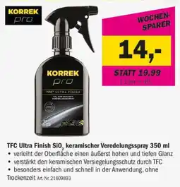 Forstinger TFC Ultra Finish SiO, keramischer Veredelungsspray Angebot