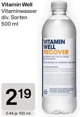 Bipa Vitamin Well Vitaminwasser Angebot