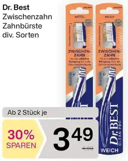 Bipa Dr. Best Zwischenzahn Zahnbürste Angebot
