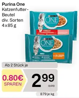 Bipa Purina ONE Adult Huhn & grüne Bohnen Angebot