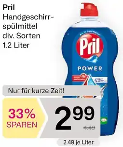 Bipa Pril Spülmittel Power Angebot