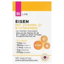 Bipa Eisen mit Vitamin C+ B-Vitaminen BIPA Angebot