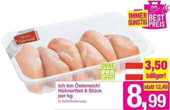 Sutterlüty Ich Bin Österreich Hühnerfilet 6 Stück Per Kg Angebot