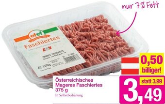 Sutterlüty Österreichisches Mageres Faschiertes 375g Angebot