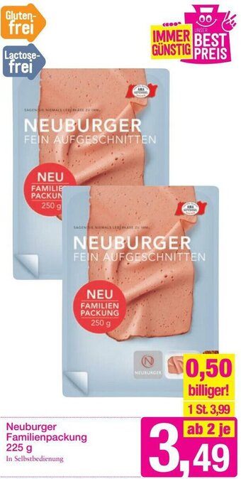 Sutterlüty Neuburger Familienpackung 225g Angebot
