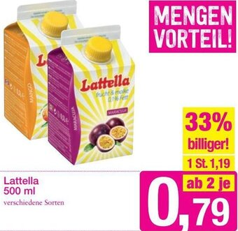 Sutterlüty Lattella 500ml Angebot