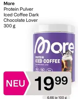 Bipa More Protein Pulver Iced Coffee Dark Chocolate Lover Angebot