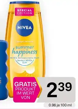 Bipa Nivea summer happiness Angebot