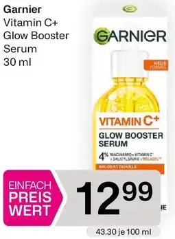 Bipa Garnier Vitamin C+ Glow Booster Serum Angebot