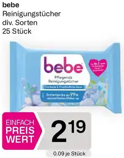 Bipa Bebe reinigungstücher Angebot