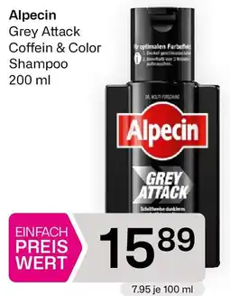 Bipa Alpecin Grey Attack Coffein & Color Shampoo Angebot