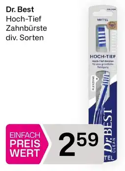 Bipa Dr. Best Hoch-Tief Zahnbürste Angebot