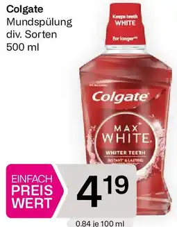 Bipa Colgate Mundspülung Angebot