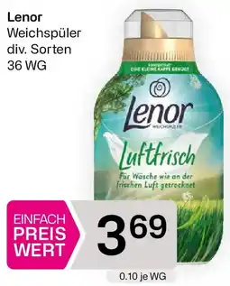 Bipa Lenor Weichspüler Angebot