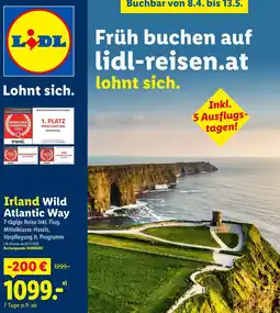 Lidl Reisen Irland Wild Atlantic Way Angebot
