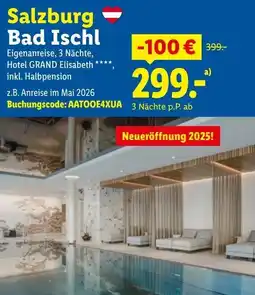 Lidl Reisen Salzburg Bad Ischl Angebot