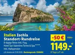 Lidl Reisen Italien Ischia Standort-Rundreise Angebot