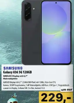 Cosmos Samsung Galaxy A36 5G 128GB Angebot