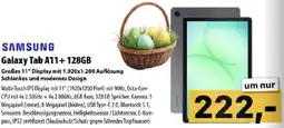Cosmos Samsung galaxy tab a11+ 128gb Angebot