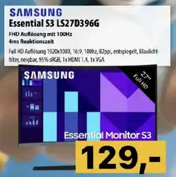 Cosmos Samsung Essential S3 LS27D396G Angebot