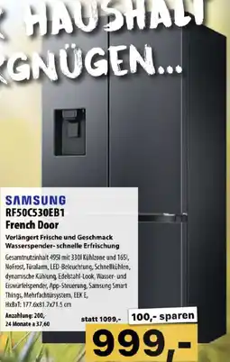 Cosmos SAMSUNG RF50C530EB1 French Door Angebot