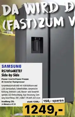 Cosmos Samsung rs70f64ketef side-by-side Angebot