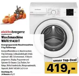 Cosmos Elektrabregenz Waschmaschine WAFX 91430 T Angebot
