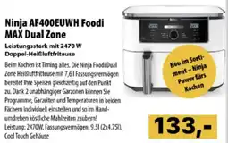 Cosmos Ninja AF400EUWH Foodi MAX Dual Zone Angebot