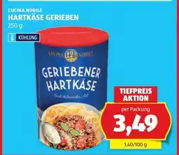 Hofer CUCINA NOBILE HARTKÄSE GERIEBEN Angebot