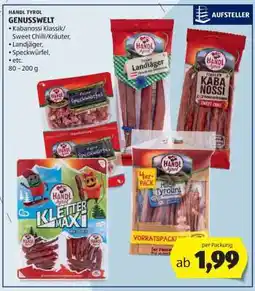 Hofer HANDL TYROL GENUSSWELT Angebot