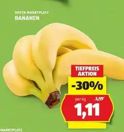 Hofer BANANEN Angebot