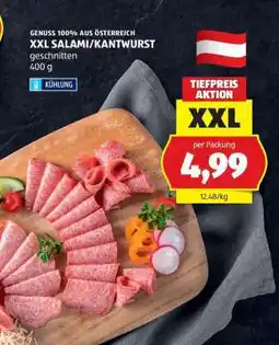 Hofer XXL SALAMI/KANTWURST Angebot