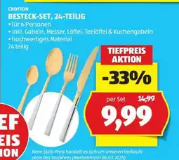 Hofer BESTECK-SET, 24-TEILIG Angebot