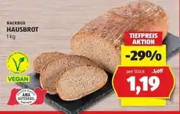 Hofer BACKBOX HAUSBROT Angebot