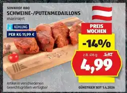 Hofer SCHWEINE-/ PUTENMEDAILLONS Angebot