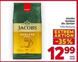 Billa Jacobs Auslese div. Sorten Angebot