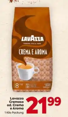 Billa Lavazza Cremoso od. Crema e Aroma Angebot