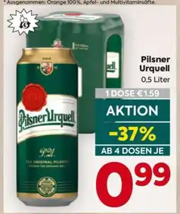 Billa Pilsner Urquell Angebot