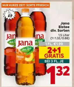 Billa Jana Eistee div. Sorten Angebot