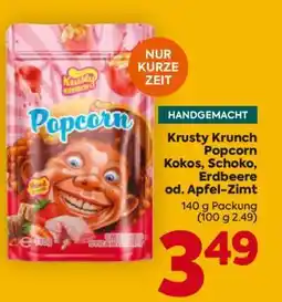 Billa Krusty Krunch Popcorn Kokos, Schoko, Erdbeere od. Apfel-Zimt Angebot